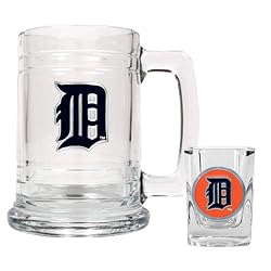 Detroit Tigers MLB Boilermaker Set - Primary Logo