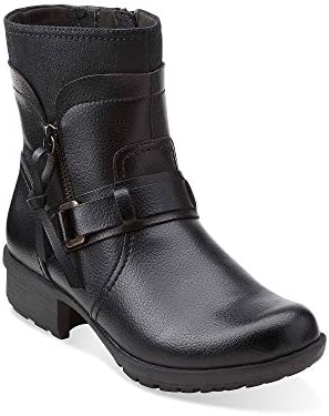 Women's Clarks, Riddle Avant Ankle Boot BLACK 6.5 M