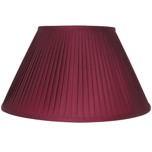 Aimbry Falten-Lampenschirm, 51&nbsp;cm, burgunder-rot