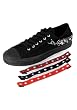 Men'S Canvas Pyramid Studded Low Top Sneaker