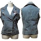 （ロマンチックノイローゼ）ROMANTIC NEUROSIS デニムライダースベスト