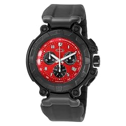 Oakley Men's 10-275 Crankcase Stealth Unobtainium Limited Edition Chronograph Rubber Watch