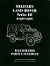 Military Land Rover Series III (lightweight) Parts Catalogue (Parts Catalogues) (Brooklands Military Vehicles Series)