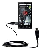 Classic Straight USB Cable for the Motorola Droid X with Power Hot Sync and Charge capabilities – uses Gomadic TipExchange Technology