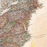 Executive United States Wall Map- laminated & enlarged