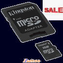 KINGSTON MICRO SD MEMORY CARD / 1GB