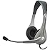 Cyber Acoustics Stereo Headset/Microphone, Ambidextrous Design (AC-201)