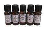 Mystic Moments Organic Essential Oil Starter Pack Favourite Oils 5 X 10Ml 100% Pure