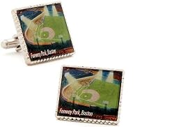 Boston Red Sox Authentic Fenway Park Stamp Cufflinks