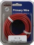COLEMAN CABLE / E C I 10-1-16 WIRE PRIMARY 10GA7 RED