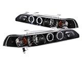 Anzo USA 121001 Acura Integra Projector 1Pc with Halo Black Headlight Assembly - (Sold in Pairs)