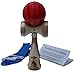 Kotaro Pro Bamboo Kendama Toy with Extra String (Red)