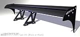 Acura RSX Aluminum Wing Type 3 Double Deck - Black