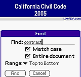 California Civil Code 2005 downloadable Software