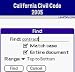 Software : California Civil Code 2005 downloadable Software