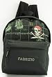 Fabrizio Rucksack, schwarz, 25 x 34 x 11 cm, 04822-0100