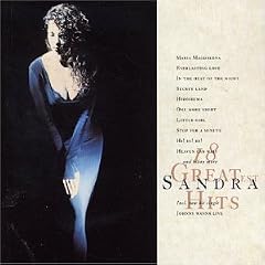 Album cover for 18 Greatest Hits by Sandra CD from which you can create your own MP3 Ringtones / Realtones using the ToneBee online ringtone maker.