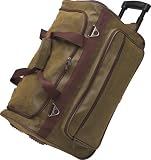 Embassy 20" Brown ManMade Angola Trolley Bag