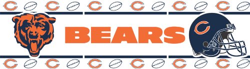 Chicago Bears NFL Wallpaper Border