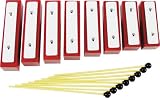 Trophy 8-Note Wood Diatonic Resonator Bell Set