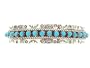 Beautiful! By Zuni Artist JP Ukerstine Sterling-silver Turquoise Women's Bracelet