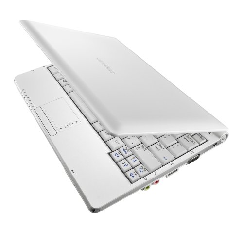 Samsung NC10-14GW 10.2-Inch Netbook (1.6 GHz Intel Atom Processor, 1 GB RAM, 160 GB Hard Drive, 6 Cell Battery,  XP Home) White image
