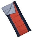 Wenzel Albany 40-Degree Rectangular Sleeping Bag (Orange and Navy Blue)