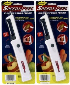 Childrens Toyshop  Kitchen & Housewares : Buy 1 Get 1 FREE You will receive 2!! Speedy Peel Electric Power Peelers As Seen On TV