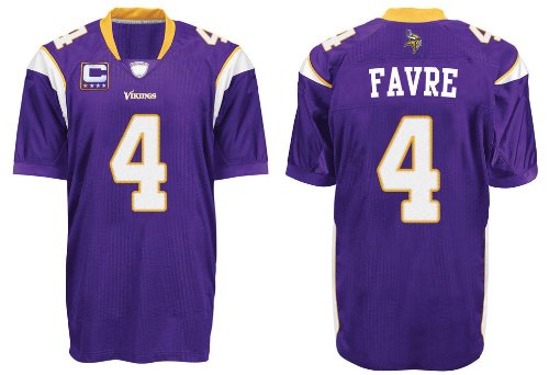 4# Favre Minnesota Vikings Purple Jerseys Authentic Football Jersey Size 48-56 (Please Select the Size When You Order, Can Do Drop Shipping)