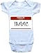 HELLO MY NAME IS ISAAC - Name-series - White Or Blue Onesie / Baby T-shirt