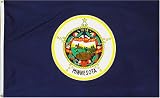 New 3x5 Minnesota State Flag US USA American Flags