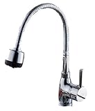 シングルレバー　シャワー 切り替え付 キッチン　混合水栓　蛇口　 【オリジナル3品含む タオル 水道テープ付き】