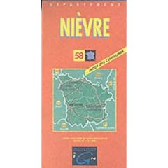 Nievre (French Department Maps S)