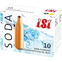 iSi 0018 10 Pack Soda Chargers - Gold