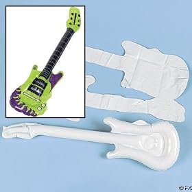 Design Your Own Inflatable Guitars 1 Doz by Oriental Trading Company