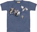 Owl Collage T-Shirt, Available in Various Adult and Child Sizes