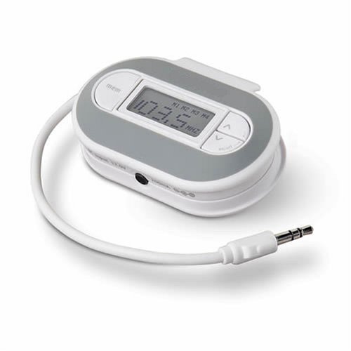 Childrens Toyshop  Third Party New : Hugetide C-007B FM11 Portable Stereo MP3 FM Transmitter With Build-In Rechargeable Battery& 205 Channels for iPod Photo and iPod Video