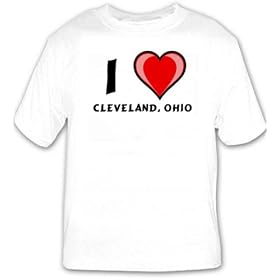 I Love Cleveland, Ohio T-shirt