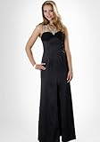 Formal Evening Gown. Beaded Dress for Prom, Party Dress by Sean Collection (8869) BLACK XXS