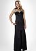 Formal Evening Gown. Beaded Dress for Prom, Party Dress by Sean Collection (8869) BLACK XXS
