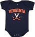 Virginia Cavaliers Newborn/Infant Navy Big Fan Creeper