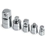 SK 4506 5 Piece 1/4-Inch to 1/2-Inch Female and 1/4-Inch to 1/2-Inch Male Drive Adapter Set