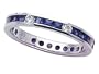 1.70 cttw Karina B(tm) Genuine Sapphire Eternity Band LIFETIME WARRANTY