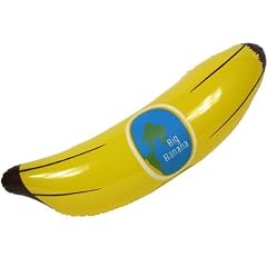 Aufblasbare Banane 68cm zum Affenkost�m Gorilla Kost�m