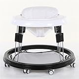 QvQ ベビーウォーカー　折りたたみ　歩行器　安全保障　改善 (ブラック)