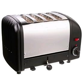 Dualit 4 Slice Toaster Black 40344