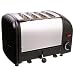 Dualit 4 Slice Toaster Black 40344