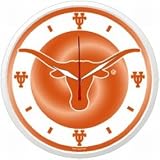 Texas Longhorns Round Clock