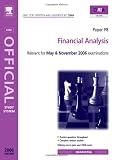 CIMA managerial level. Paper P8, Financial analysis