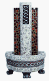 Outdoor Living : Sunterra LLC 601102C Roped Reflections Fountain